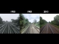 London to Brighton Train Journey: 1953 - 2013
