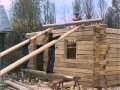 Traditional Finnish Log House Building Process
