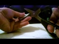 How to Make A Prison Lighter From a Bubble Gum Wrapper. MUST SEE! :)